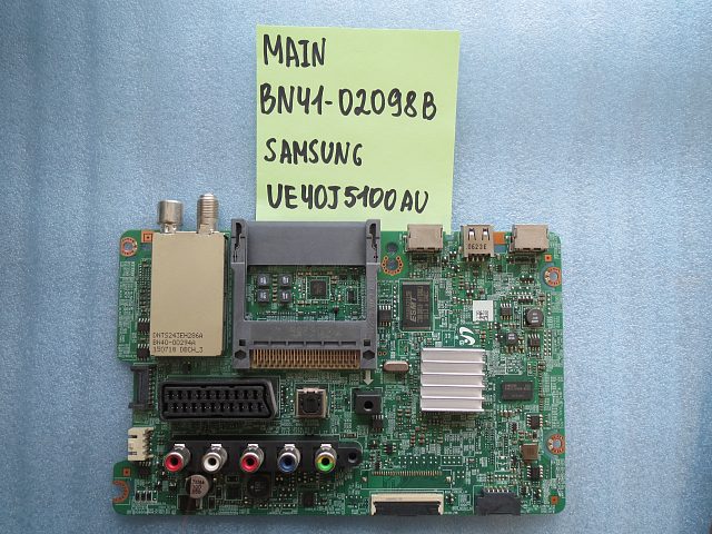 MAIN основная плата BN41-02098B Samsung UE40J5100AU