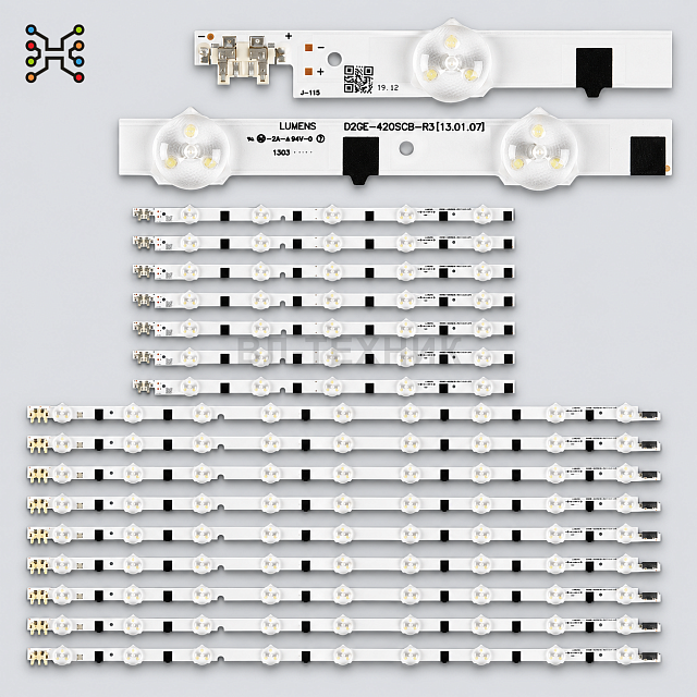 LED подсветка Samsung UE42F5000 / UE42F5300 / UE42F5500 / UE42F6400 / UE42F6500 — 2013SVS42F L+R, 14