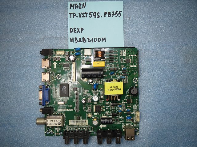 MAIN основная плата TP.VST59S.PB755 Dexp H32B3100M