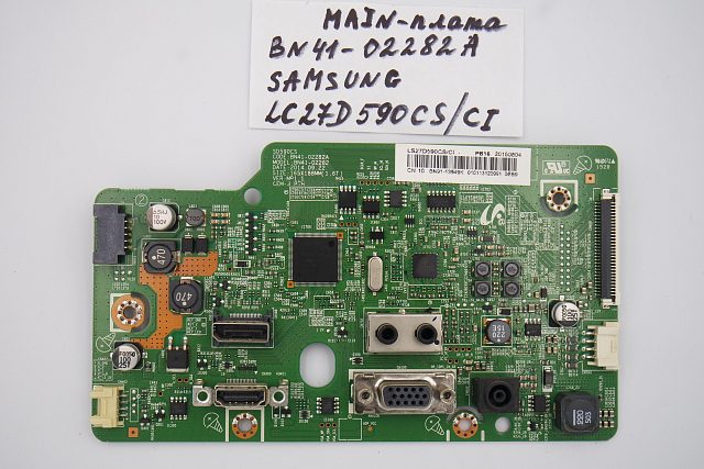 MAIN основная плата BN41-02282A Samsung LC27D590CS/CI