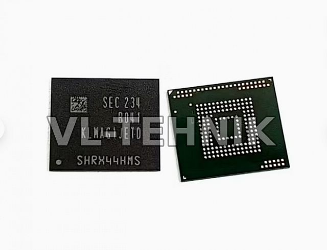 Микросхема памяти eMMC Samsung KLMAG1JETD-B041 (16GB, eMMC 5.1, BGA153, HS400)