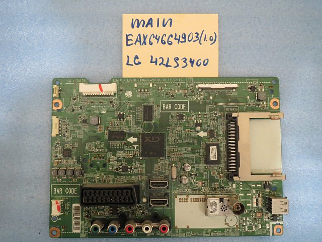 MAIN основная плата EAX64664903 (1.0) LG 42LS3400