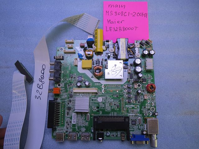MAIN основная плата MS308C1-ZC01-01 Haier LE32B8000T