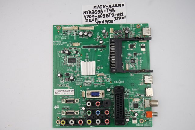 MAIN плата MSD309B-T9B 4704-309BT9-A3235K01 Dexp 40A7100