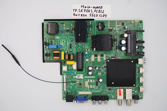 MAIN основная плата TP.SK706S.PC822 Витязь 55LU1204