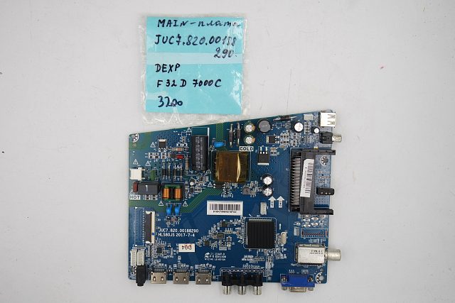 MAIN основная плата JUC7.820.00188290 Dexp F32D7000C