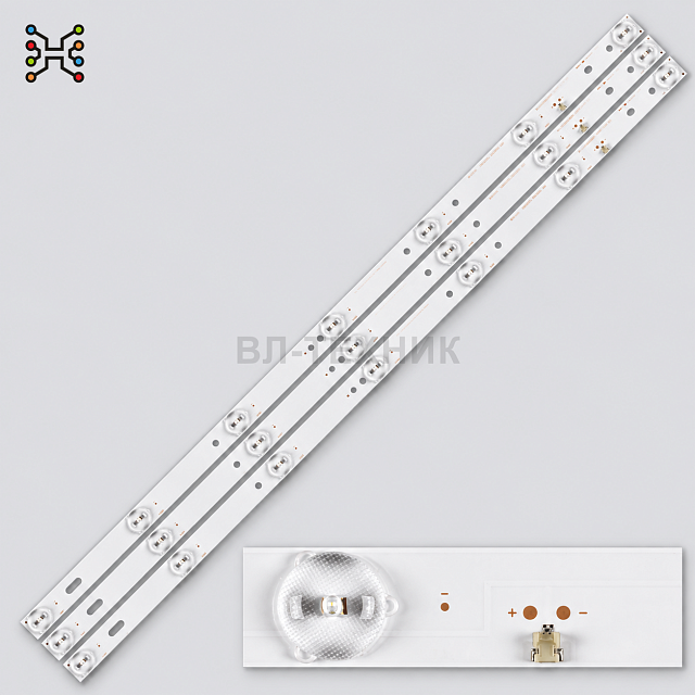 LED подсветка BBK 32LEM-1027/TS2C / 32LEX-5027/T2C / 32LEX-7027/T2C / 32LEX-7163/TS2C / Telefunken T