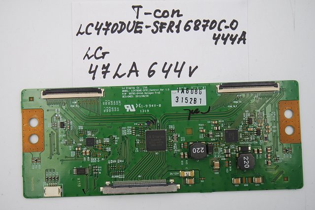 T-CON плата 6870C-0444A LG 47LA644V