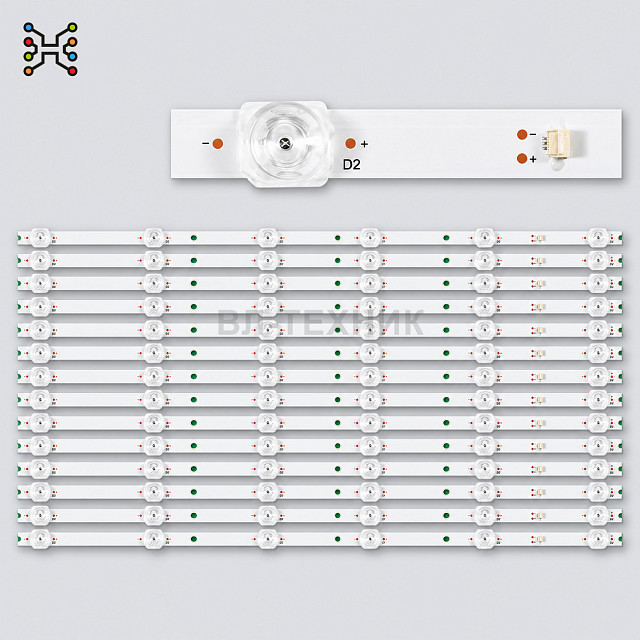 LED подсветка Novex NVX-65U321MS / Starwind SW-LED65U101BS2S / HI 65US131XS / DEXP U65G8000Q / VOX 6