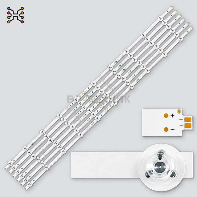LED подсветка Panasonic TX-50AS650 / TX-50AS740 / TX-50AS600E / TX-50ASW654 / TX-50ASW754 / TH-50AS6