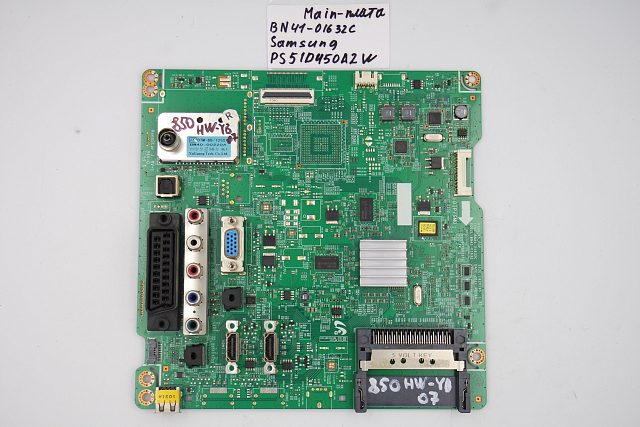 MAIN основная плата BN41-01632C Samsung PS51D450A2W