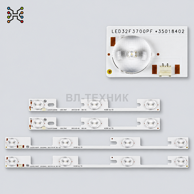 LED подсветка Mystery MTV-3213LW / MTV-3218LT2 / Horizont 32LE5213D / Hisense LHD32A300JSEU