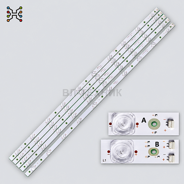 LED подсветка Supra STV-LC42T800FL / Konka LED42F1500C / LED42F1500N, RF-BS420E32-1001A-07 / RF-BS42