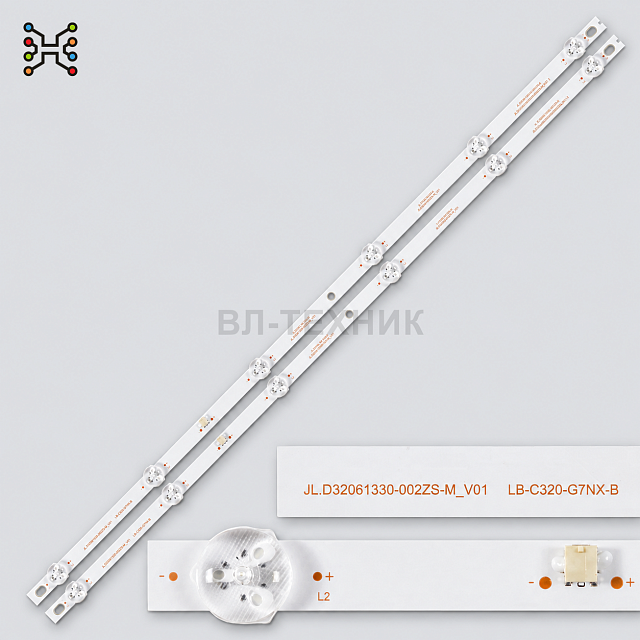LED подсветка Aiwa 32FLE9800 / DEXP F32F8000C / Hyundai H-LED32ES5108 / Realme RMT101