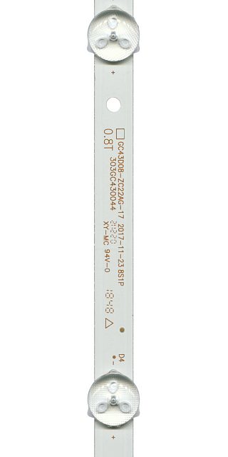 LED подсветка GC43D08-ZC22AG-17 GC43D08-ZC22AG-18 GC43D08-ZC22AG-13 Б.У