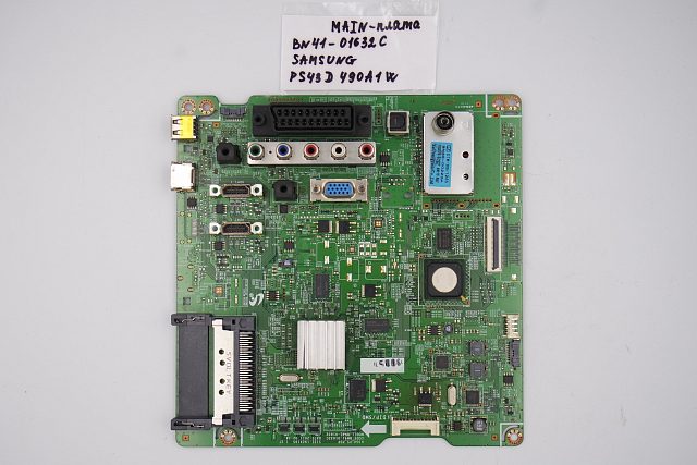 MAIN основная плата BN41-01632C Samsung PS43D490A1W