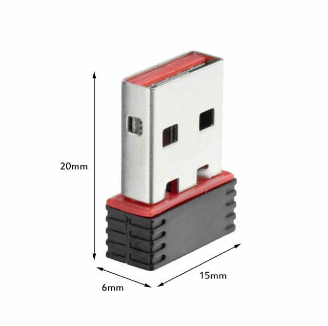Беспроводной USB Wi-Fi адаптер сетевая карта RTL8188 802.11n 300mbps