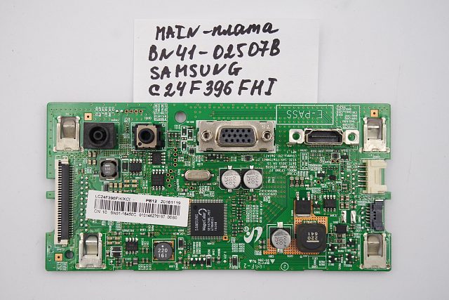 MAIN основная плата BN41-02507B Samsung C24F396FHI