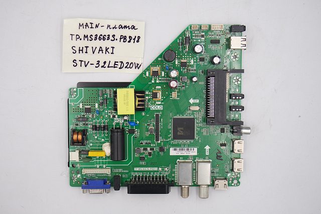 MAIN плата TP.MS3663S.PB818 Shivaki STV-32LED20W