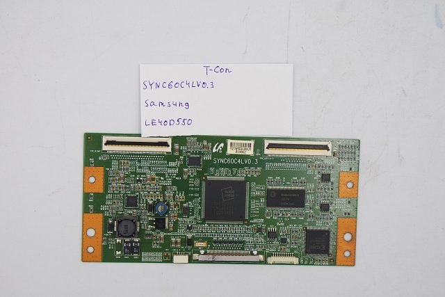T-CON плата SYNC60C4LV0.3 Samsung LE40D550