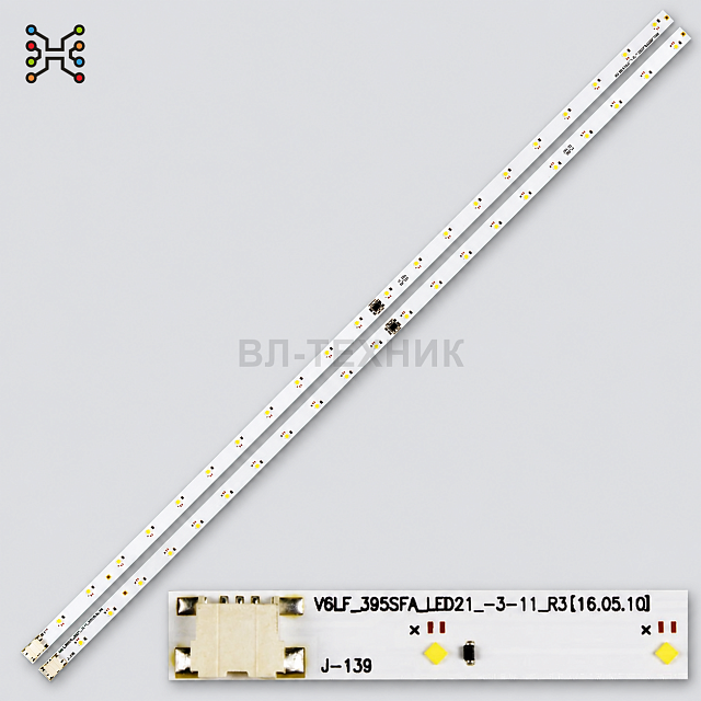 LED подсветка Samsung UE40K5100AU / UE40K5102AK / UE40K5103AK / UE40K5105AK, V6LF_395SFA/SFB_LED21