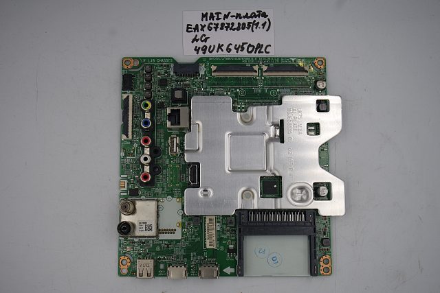 MAIN основная плата EAX67872805 (1.1) LG 49UK6450PLC