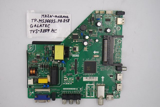 MAIN основная плата TP.MS3663S.PB818 Galatec TVS-3207MC