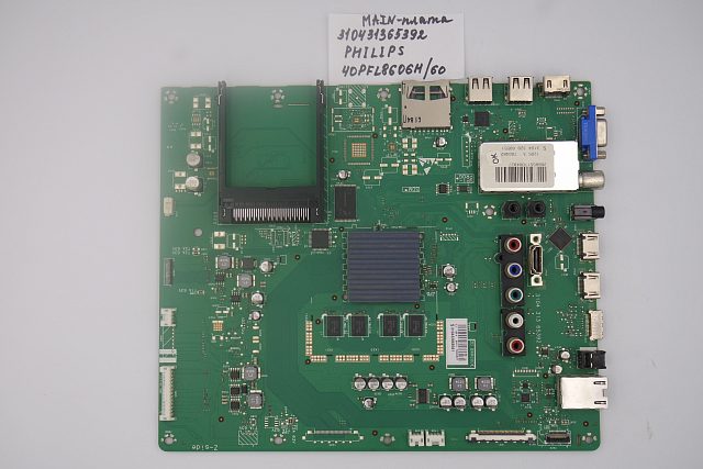 (MAIN) Основная плата 3104 313 65392 Philips 40PFL8606H/60
