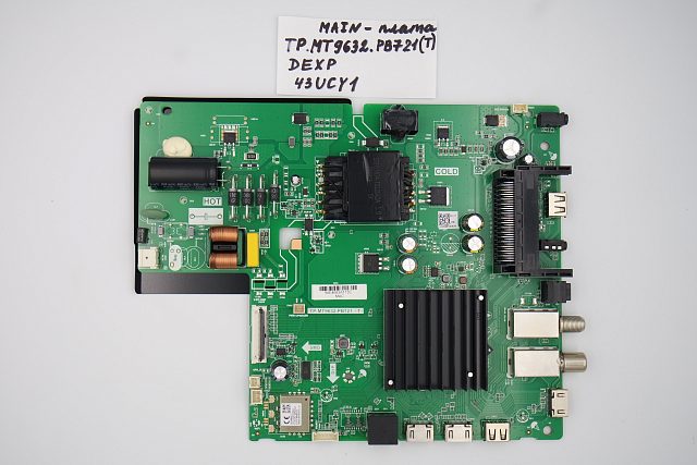 MAIN плата TP.MT9632.PB721 T Dexp 43UCY1