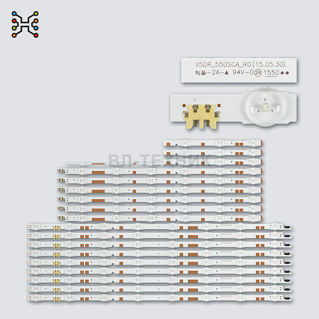 LED подсветка Samsung UA55JS7200 / UA55JS7200J / UA55JS7200JXXZ / UA55JS7200JXZK / UA55JS7200K / UA5