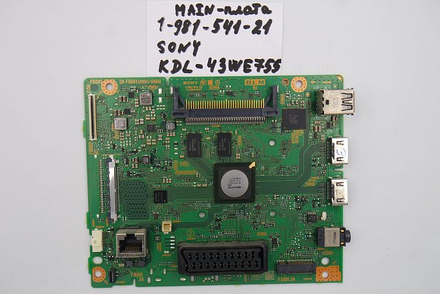 Основная плата (MAIN) 1-981-541-21 Sony KDL-43WE755