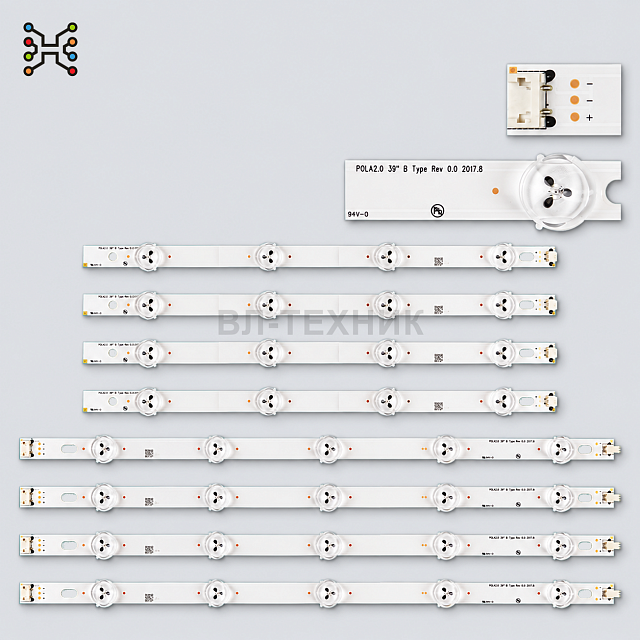 LED подсветка Samsung UE55NU6025 / UE55NU7020 / UE55NU7090 / UE55NU7100 / UE55NU7170 / UE55NU7300 /