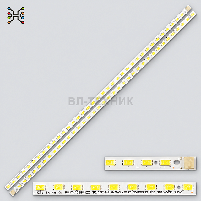 LED подсветка Sharp LCD-32NX115A / LCD-32NX110A / LCD-32LX235A / LCD-32LX450A, RUNTKA927WJZZ
