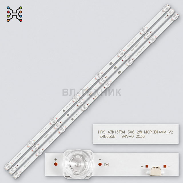 LED подсветка Xiaomi L43M5-5A / L43M5-5S / L43M5-ES — JL.D43081330-222DS-M_V01 / JL.D43081330-222BS-