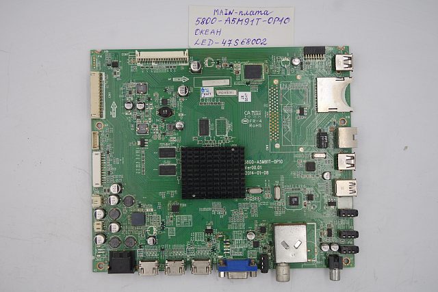 MAIN плата 5800-A5M91T-0P10 Океан LED-47S68002