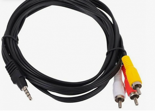 Кабель Jack 3,5mm(m) - 3xRCA(m)