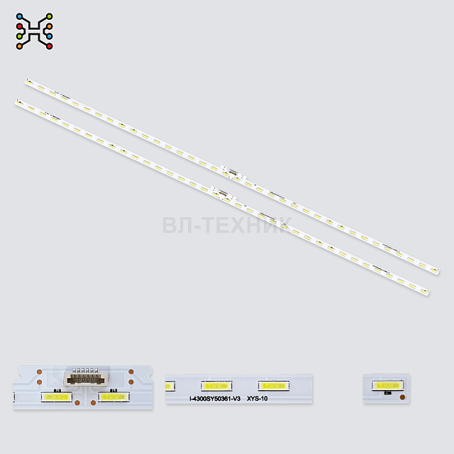 LED подсветка Sony KD-43XG7005 / KD-43XG8096 / KD-43XG8196 / XBR-43X800G / XBR-43X800H