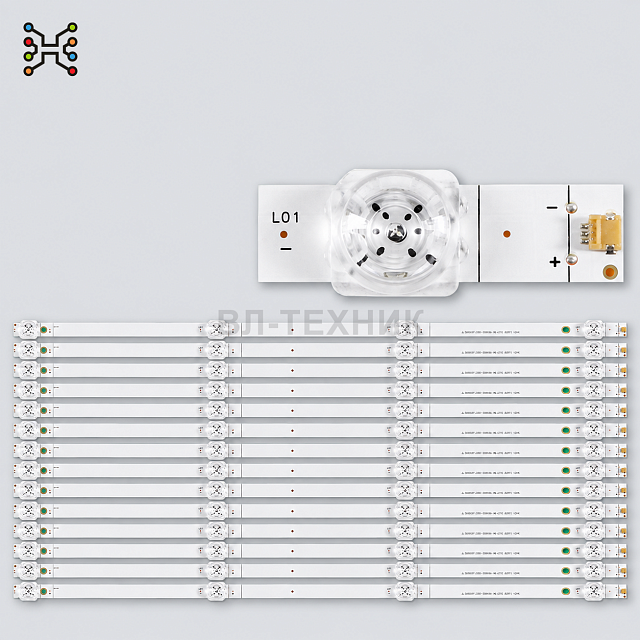 LED подсветка DEXP U65H8051E / U65H8051G, Starwind SW-LED65UG403, Hyundai H-LED65GU7001, Qilive Q65U