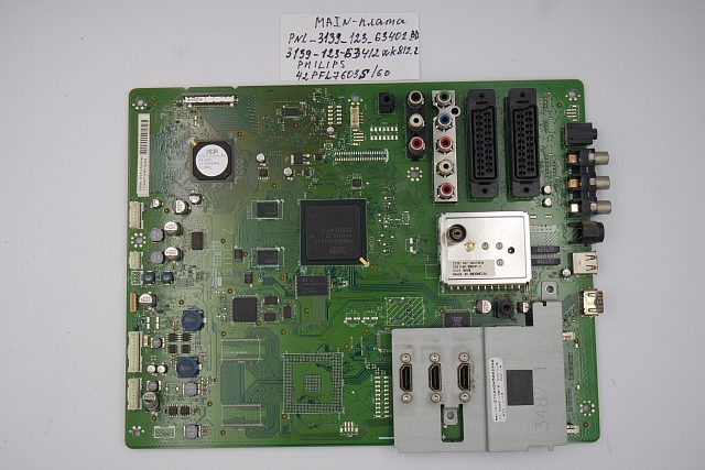 MAIN основная плата PNL 3139 123 63402 BD 3139 123 63412WK812.2 Philips 42PFL7603S/60