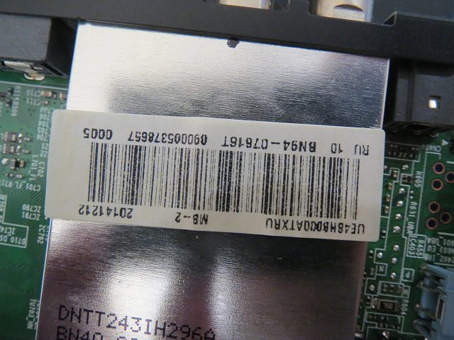 MAIN основная плата BN94-07616T Samsung UE48H8000AT