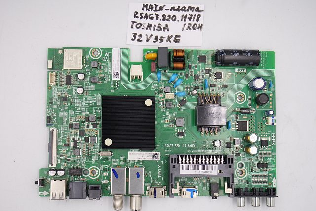 MAIN плата RSAG7.820.11718/R0H Toshiba 32V35KE