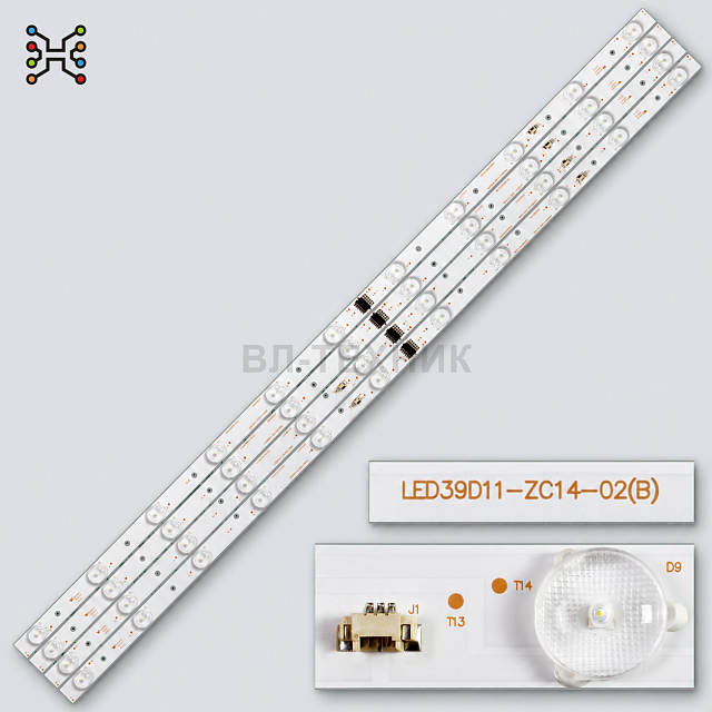 LED подсветка JVC LT-39M440 / LT-39M640 / LT-39M645 / Haier 39DU3000 / LE39M600F / LE39M600CF / LE39