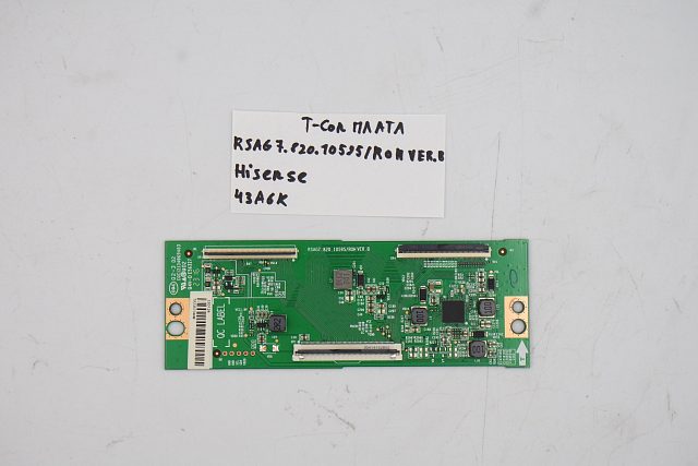 T-CON плата RSAG7.820.10595/ROH VER.B Hisense 43A6K