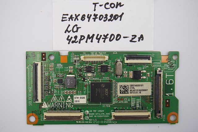 T-CON плата EAX64703201 LG 42PM4700-ZA