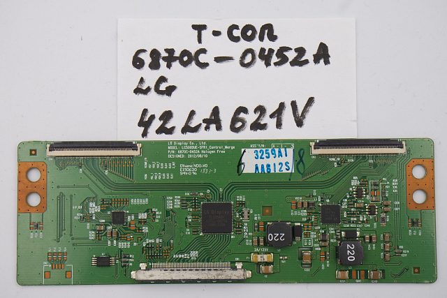 T-CON плата 6870C-0452A LG 42LA621V