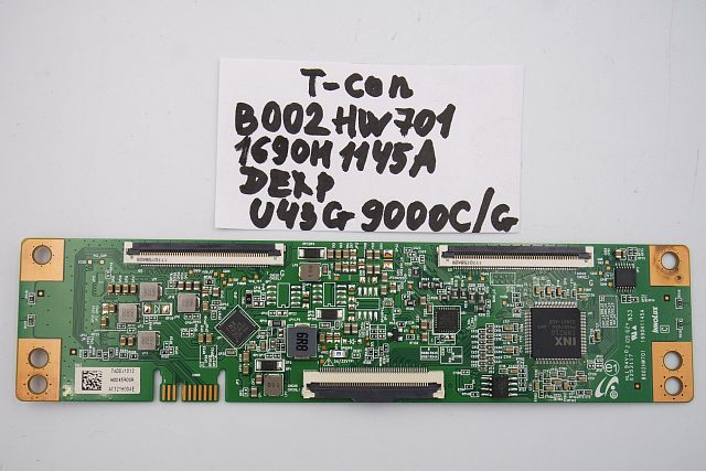 T-CON плата B002HW701 1690H1145A Dexp U43G9000C/G