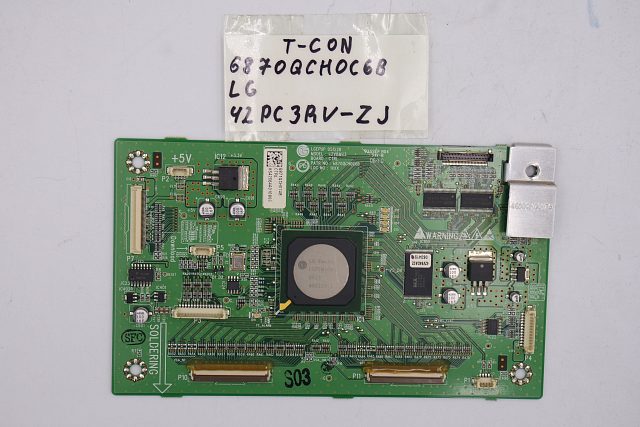 T-CON плата 6870QCH0C6B LG 42PC3RV-ZJ