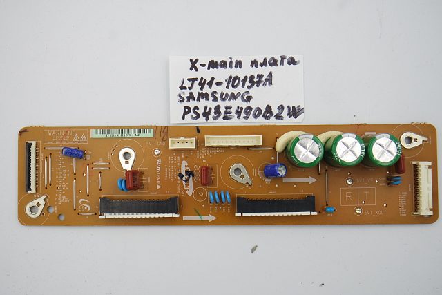 X-main плата LJ41-10137A Samsung PS43E490B2W