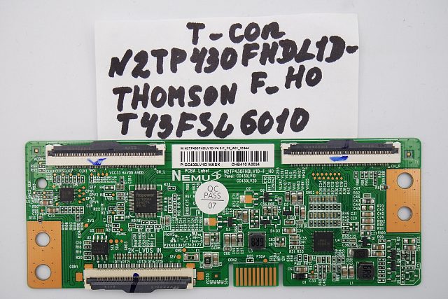T-CON плата N2TP430FHDL1D-F-H0 THOMSON T43FSL6010