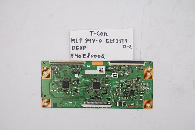T-CON плата ML1 94V-0 E253117 12-2 DEXP F40E8000Q